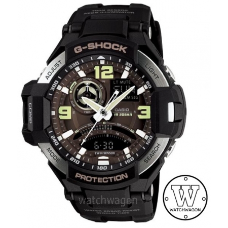 Casio G Shock Gravity Defier GA 1000 1B